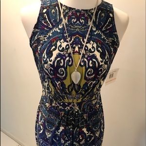 NWT Donna Morgan Paisley Maxi Dress Size 2